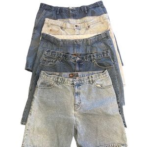 ⚠️ SOLD ⚠️ 9 Pairs of Mens Jean Shorts sz 38